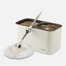 Bộ Cây Lau Nhà Dual Bucket Spin Mop 450x235x240mm - ETM478